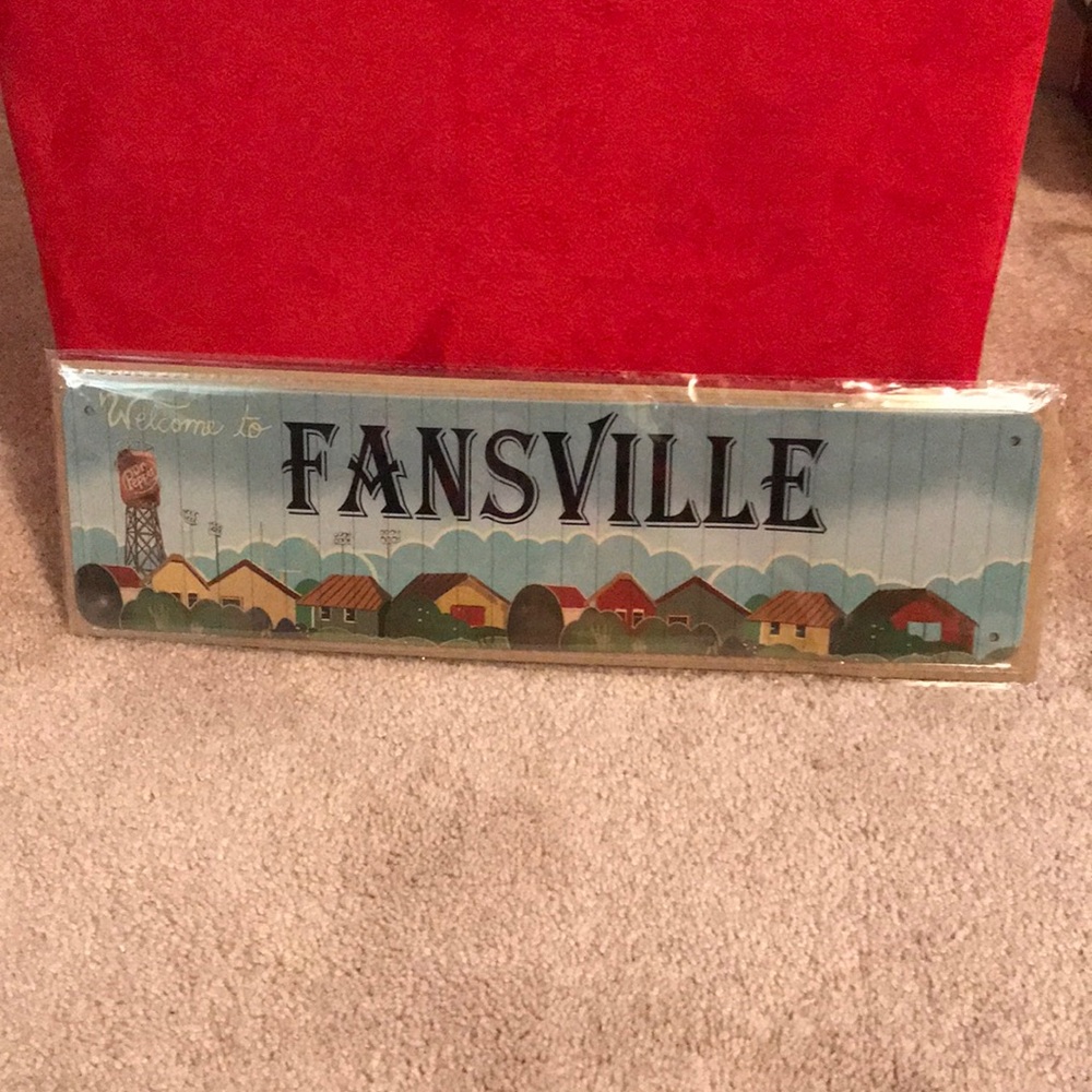 Fansville Dr. Pepper Sign!